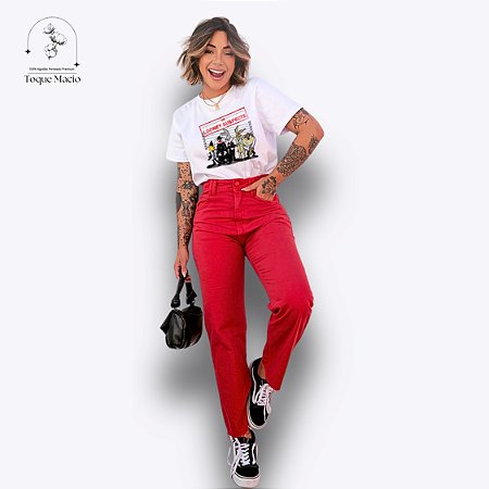 T-SHIRT LOONEY SUSPECTS - BRANCO