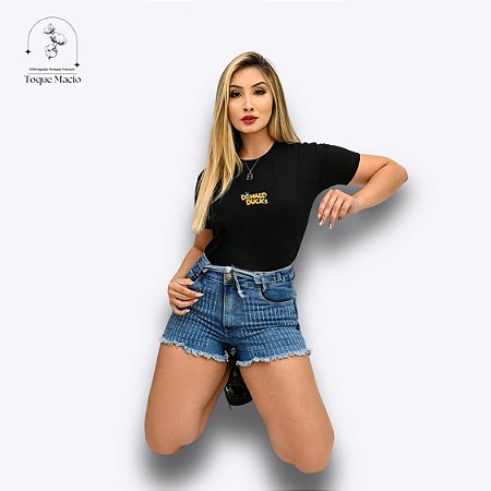 T-SHIRT DONALD DUCK - PRETO