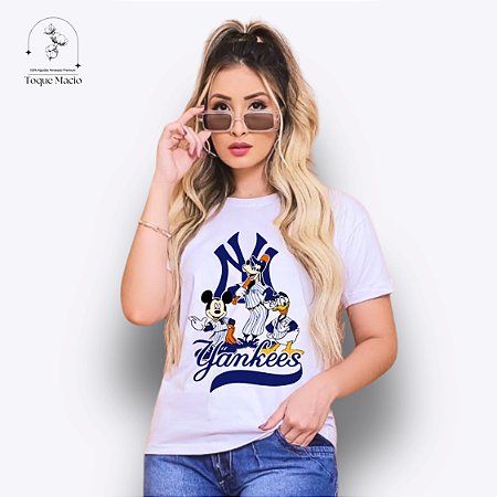 T-SHIRT YANKEES - BRANCO