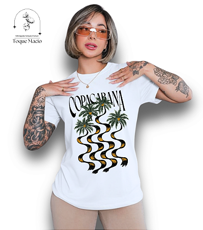 T-SHIRT COPA - BRANCO