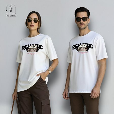 OVERSIZED UNISSEX REALISTC - BRANCO