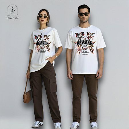 OVERSIZED UNISSEX HEAVEN - BRANCO