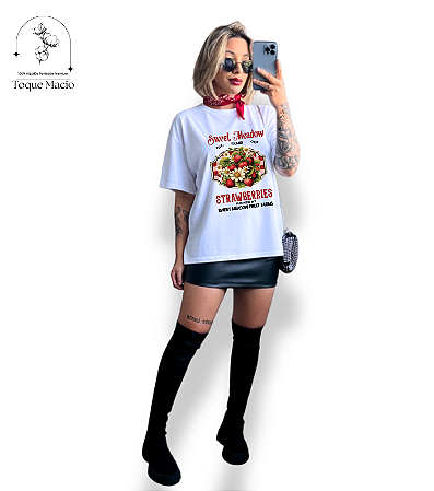 OVERSIZED STRAWBERRIES - BRANCO