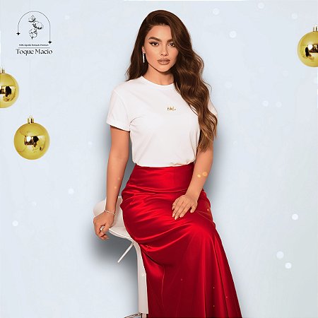 T-SHIRT PAZ - BRANCO