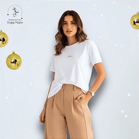 T-SHIRT AMOR - BRANCO