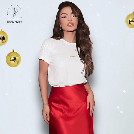 T-SHIRT GRATIDÃO - BRANCO