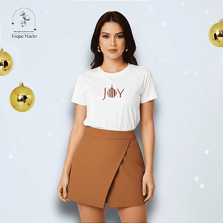 T-SHIRT JOY - BRANCO