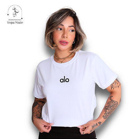 T-SHIRT ALO - BRANCO