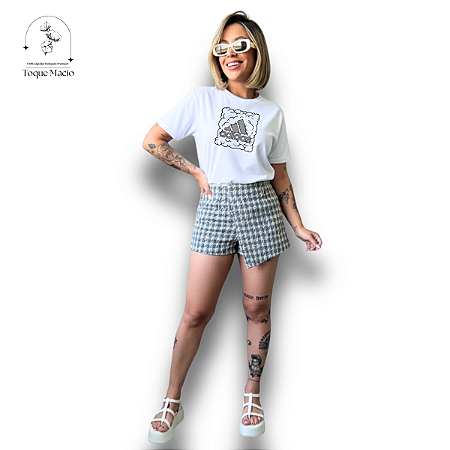 T-SHIRT ADIDAS NUVEM - BRANCO