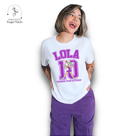 T-SHIRT LOLA - BRANCO