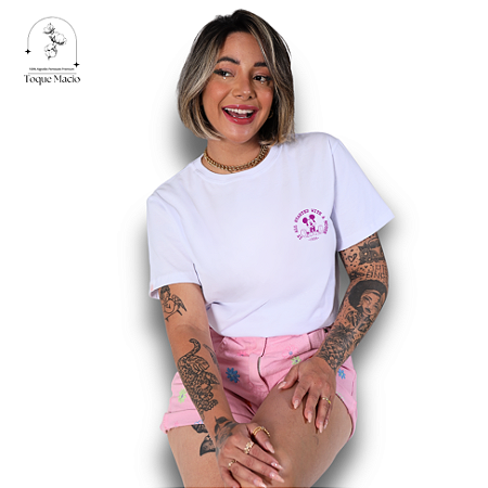 T-SHIRT MICKEY STARTED 1928 - BRANCO