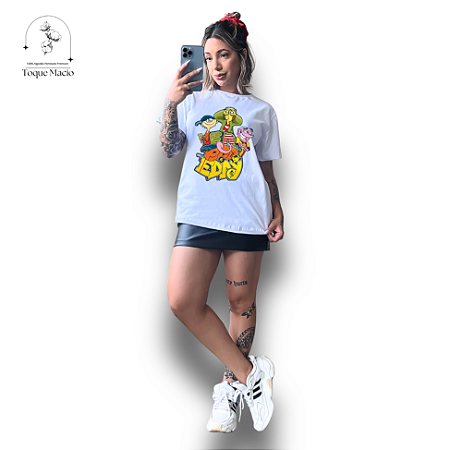 T-SHIRT DU DUDU EDU - BRANCO