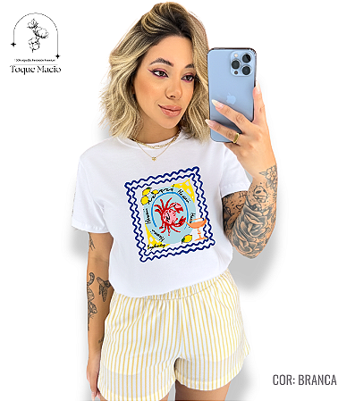 T-SHIRT HAWAI SYDNEY - BRANCO