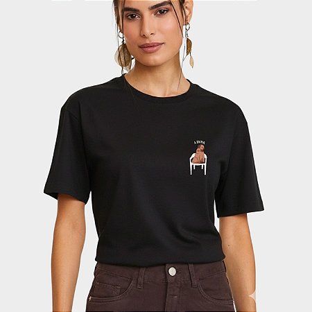 T-SHIRT A MIMIR - PRETO