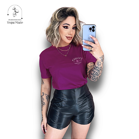 T-SHIRT COLCCI MINI - FUCSIA