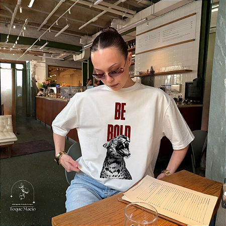 T-SHIRT BE BOLD - BRANCO
