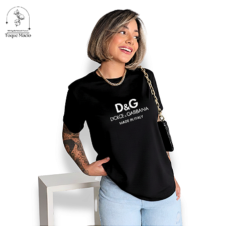 T-SHIRT DG NEW - PRETO