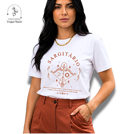 T-SHIRT SAGITÁRIO - EDIÇÃO ESPECIAL SIGNOS