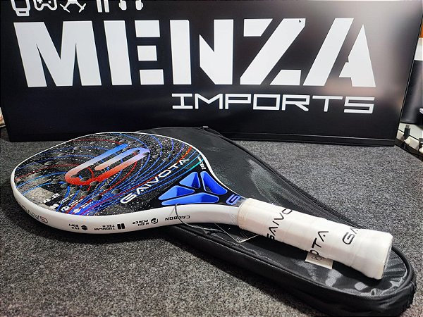 Lançamento 2025 Raquete Beach Tennis Gaivota 100% Carbono 24k