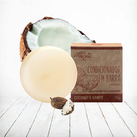 Condicionador em Barra Coconut e Karité Arte dos Aromas 70g