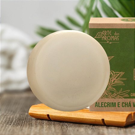 Shampoo em Barra Alecrim e Chá Verde Arte dos Aromas 70g