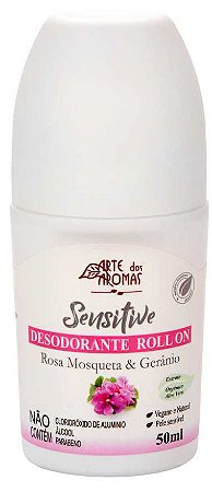 Desodorante Roll On Rosa Mosqueta & Gerânio 50ml