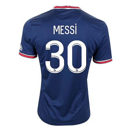 Camisa PSG X Jordan I 21/22 Nike - Messi 30