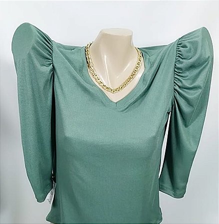 BLUSA CANELADA