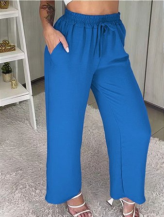 CALÇA PANTALONA LISA