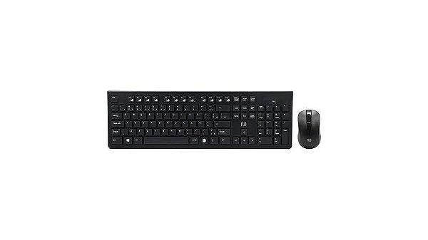 Kit Teclado e Mouse Sem Fio Multi Com Conexão USB - TC212