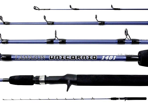 Vara Unicornio Lamazon - 06-12Lbs 1.2m 1 parte (Carretilha)