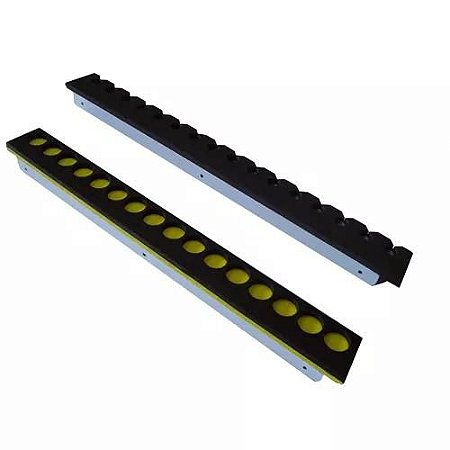 Suporte de varas de parede para 10 varas