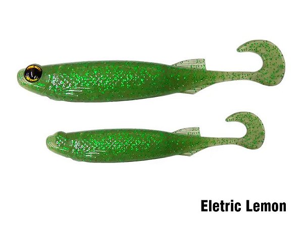 Isca Artificial Soft Monster 3X E-Shad 9cm com 5un.