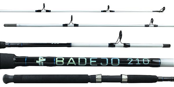Vara Badejo Albatroz - 12-20lb 2.1m 2 partes (Molinete)