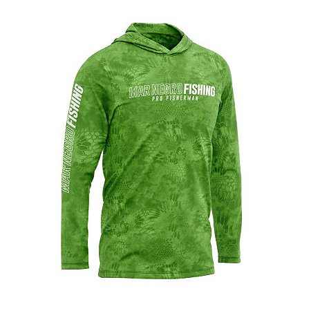 Camiseta Pesca Capuz Green Marnegro (2023)