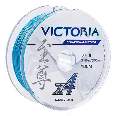 Linha Multifilamento Victoria Blue Maruri 100m