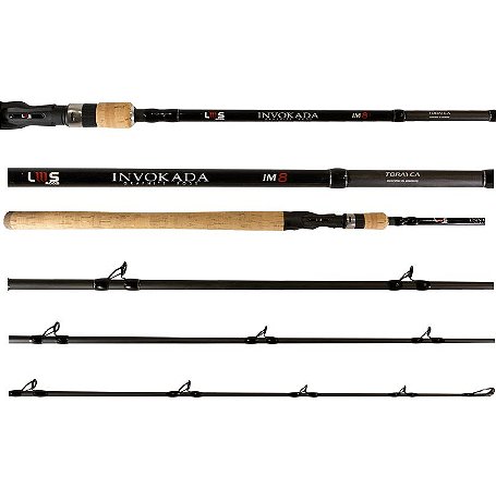 Vara Invokada Lumis -30-60Lbs 2.1m 2 partes Upset (Carretilha)