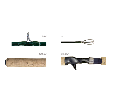 Vara Infinity (Black) Lumis - 1.83m (2 partes) - 06-17lbs (Carretilha)