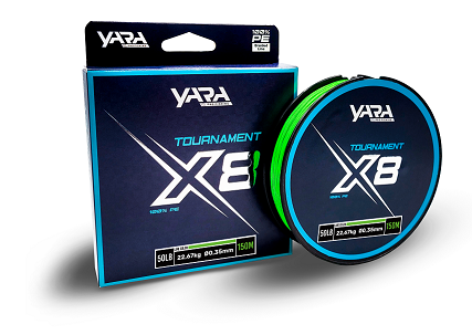 Linha Multifilamento Tournament X8 Yara 150m