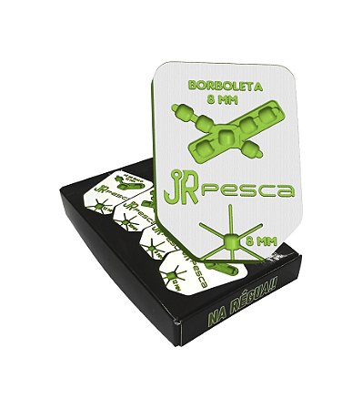 Kit Molde Borboleta 8 Antenas e Manhosos JR Pesca