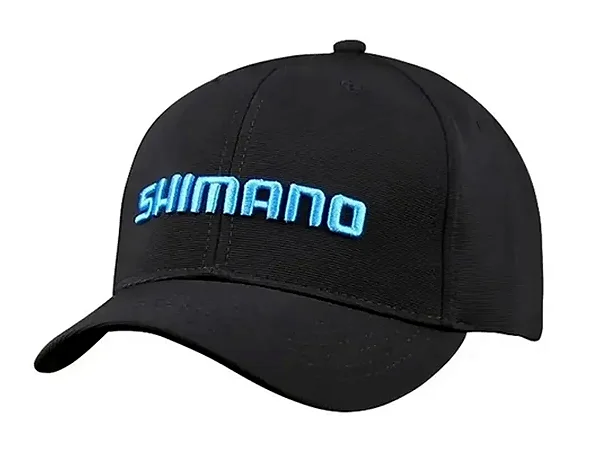 Boné Shimano Preto com Logo Azul