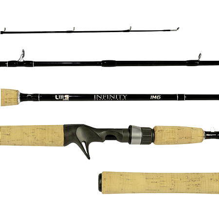 Vara Infinity (Black) Lumis - 1.83m (2 partes) - 08-20lbs (Carretilha)