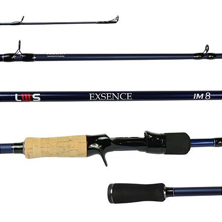 Vara Exsence (Blue) IM8 Lumis - 08-20Lbs 1.76m 1 parte (Carretilha)