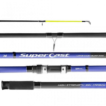 Vara Super Cast Marine - 3.90m (3 partes) - 100-200g (Molinete)