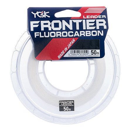 Linha FLuorocarbon Leader Frontier YGK 50m 0.64mm 50 Lbs
