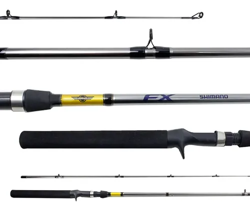 Vara FX Shimano - 1.8m (2 partes) - 06-15Lbs (carretilha)
