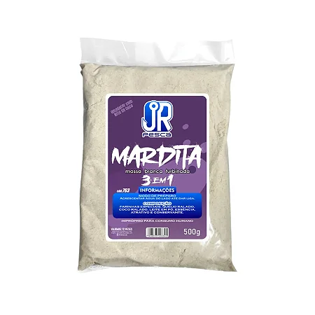 Massa Para Pesca Mardita 3 em 1 JR Pesca 500g