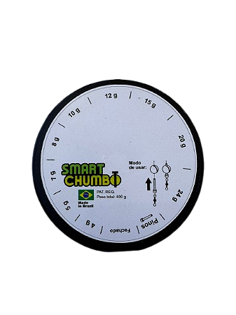 Chumbada Rodadinha Smart Chumbo (Leves)