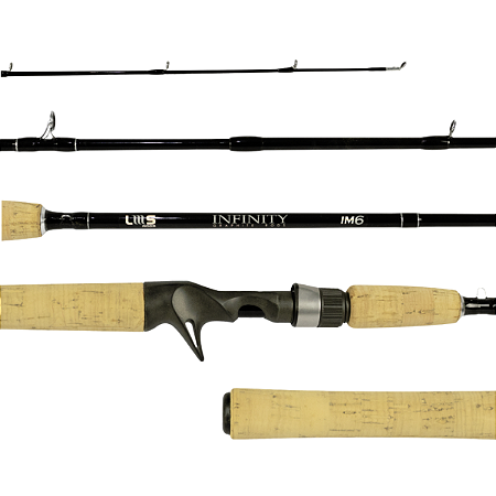 Vara Infinity (Black) Lumis - 1.76m (2 partes) - 06-17lbs (Carretilha)