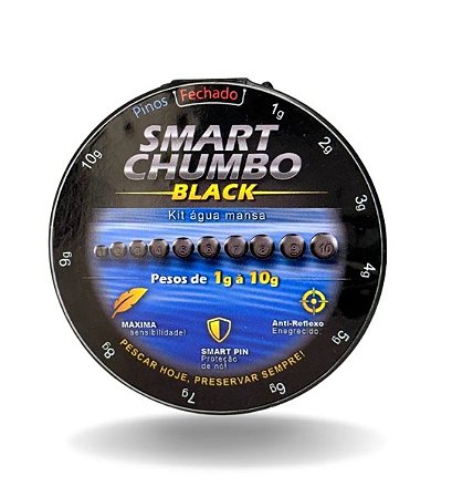 Chumbada Rodadinha Smart Chumbo (Água Rasa)